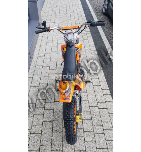 Pitbike 125 cm3 oranžový 17"/14"